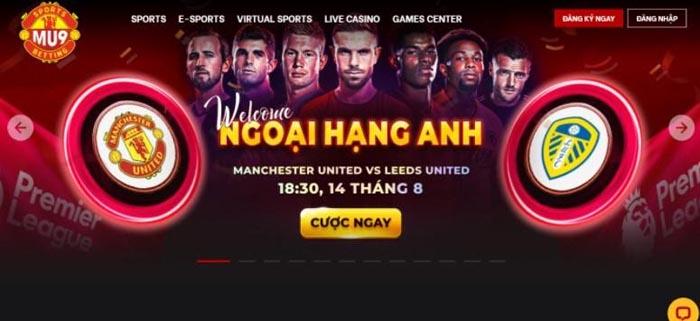 MU9 – Nhà cái bóng đá MU9 – Sân chơi cá cược hàng đầu Anh Quốc